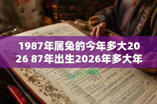 1987年属兔的今年多大2026 87年出生2026年多大年龄