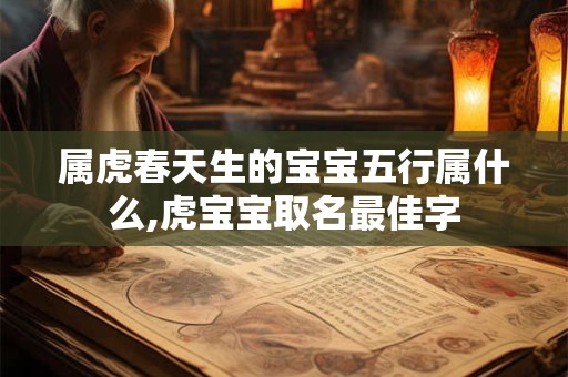属虎春天生的宝宝五行属什么,虎宝宝取名最佳字