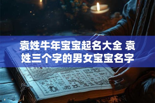 袁姓牛年宝宝起名大全 袁姓三个字的男女宝宝名字