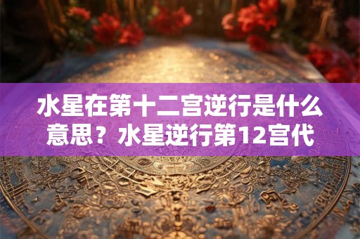 水星在第十二宫逆行是什么意思？水星逆行第12宫代表什么？