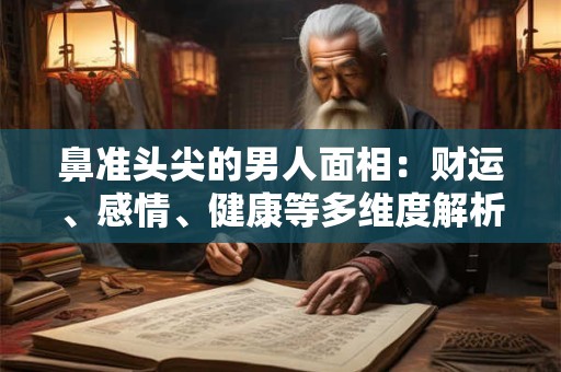 鼻准头尖的男人面相：财运、感情、健康等多维度解析
