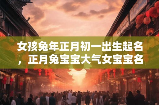 女孩兔年正月初一出生起名，正月兔宝宝大气女宝宝名字