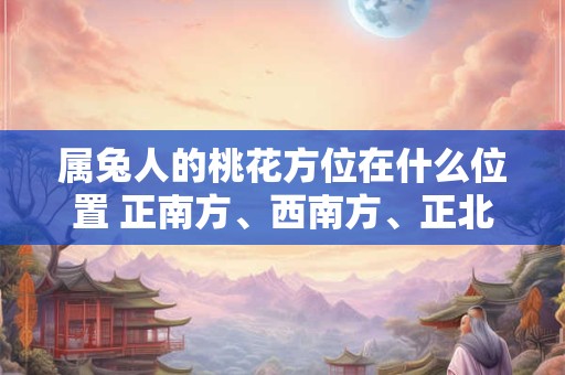 属兔人的桃花方位在什么位置 正南方、西南方、正北方