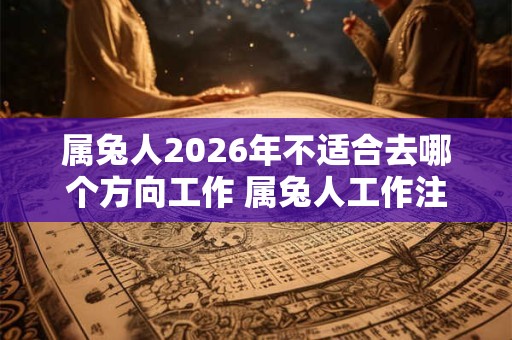 属兔人2026年不适合去哪个方向工作 属兔人工作注意事项
