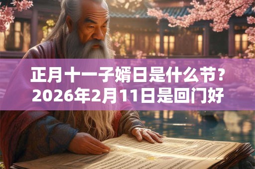 正月十一子婿日是什么节？2026年2月11日是回门好日子吗？