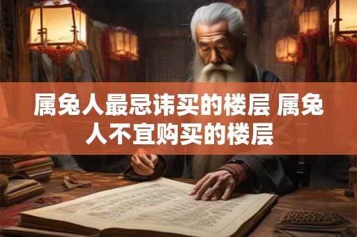 属兔人最忌讳买的楼层 属兔人不宜购买的楼层