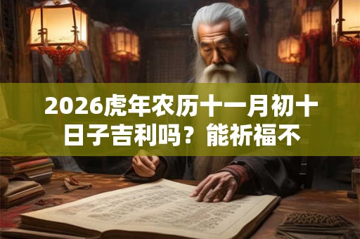 2026虎年农历十一月初十日子吉利吗？能祈福不