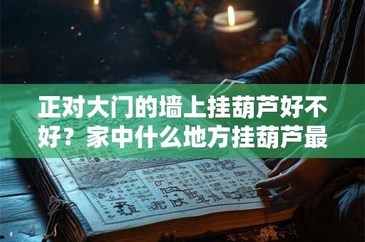 正对大门的墙上挂葫芦好不好？家中什么地方挂葫芦最好？
