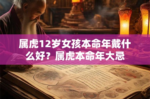 属虎12岁女孩本命年戴什么好？属虎本命年大忌