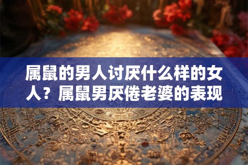 属鼠的男人讨厌什么样的女人？属鼠男厌倦老婆的表现