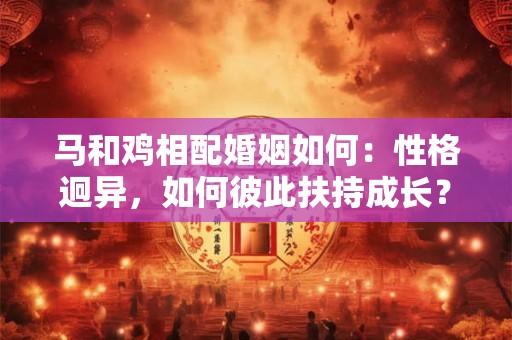 马和鸡相配婚姻如何:性格迥异,如何彼此扶持成长? 马和鸡相配婚姻如何:性格迥异,如何彼此扶持成长?