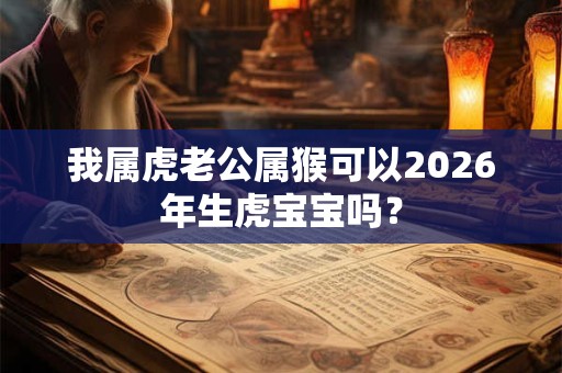 我属虎老公属猴可以2026年生虎宝宝吗？
