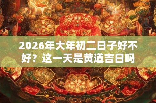 2026年大年初二日子好不好？这一天是黄道吉日吗
