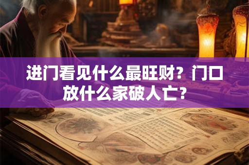 进门看见什么最旺财?门口放什么家破人亡? 进门看见什么最旺财?门口放什么家破人亡?