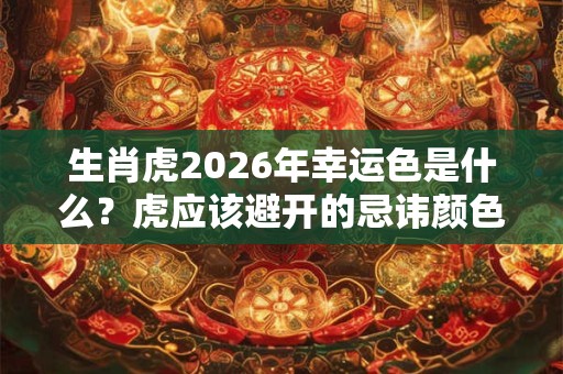 生肖虎2026年幸运色是什么？虎应该避开的忌讳颜色