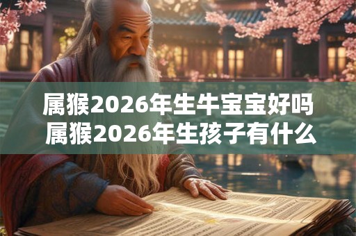 属猴2026年生牛宝宝好吗 属猴2026年生孩子有什么影响