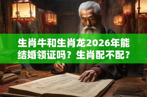 生肖牛和生肖龙2026年能结婚领证吗？生肖配不配？