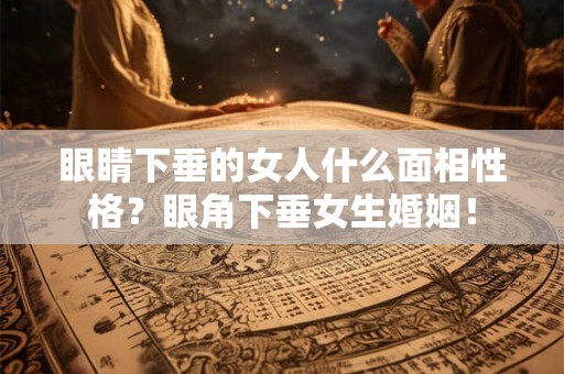 眼睛下垂的女人什么面相性格?眼角下垂女生婚姻! 眼睛下垂的女人什么面相性格?眼角下垂女生婚姻!