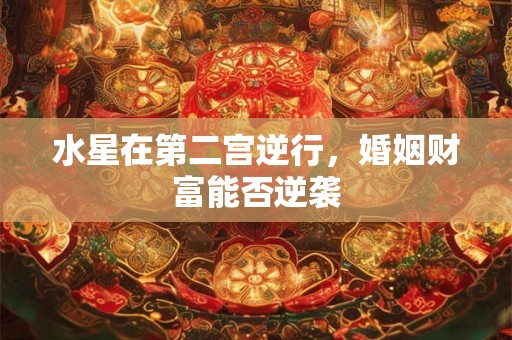 水星在第二宫逆行，婚姻财富能否逆袭