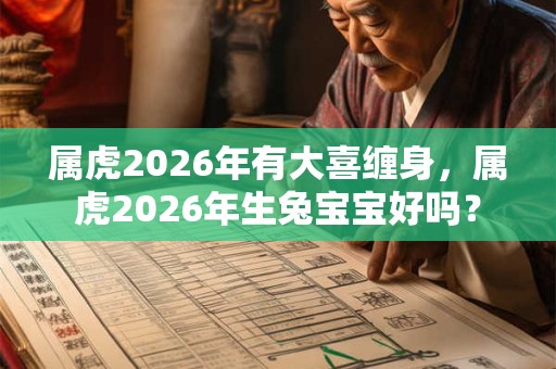 属虎2026年有大喜缠身，属虎2026年生兔宝宝好吗？