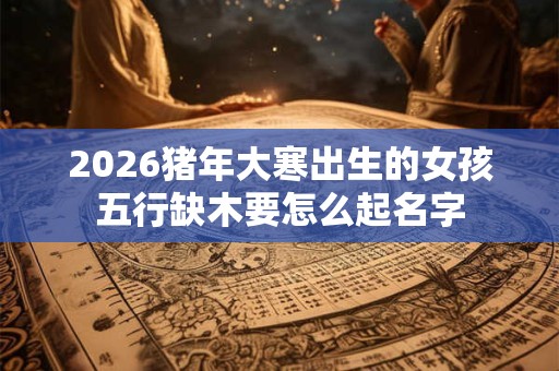2026猪年大寒出生的女孩五行缺木要怎么起名字