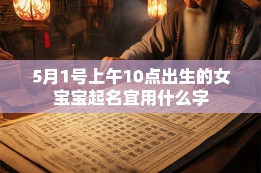 5月1号上午10点出生的女宝宝起名宜用什么字