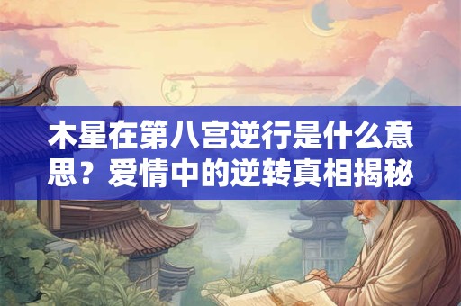 木星在第八宫逆行是什么意思？爱情中的逆转真相揭秘