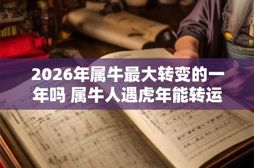 2026年属牛最大转变的一年吗 属牛人遇虎年能转运吗