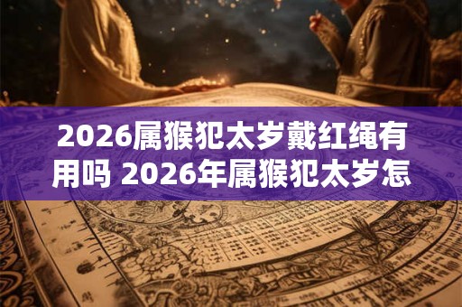 2026属猴犯太岁戴红绳有用吗 2026年属猴犯太岁怎么转运
