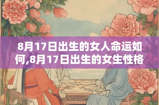 8月17日出生的女人命运如何,8月17日出生的女生性格如何
