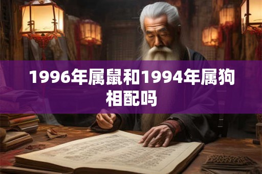 1996年属鼠和1994年属狗相配吗