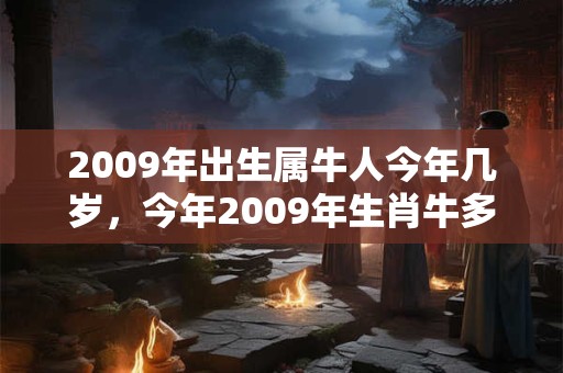 2009年出生属牛人今年几岁，今年2009年生肖牛多大
