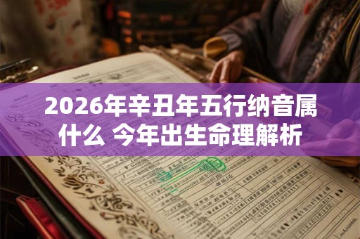 2026年辛丑年五行纳音属什么 今年出生命理解析