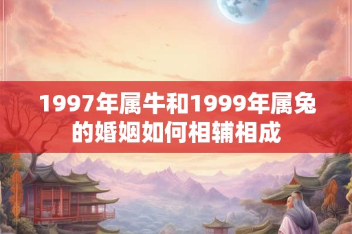 1997年属牛和1999年属兔的婚姻如何相辅相成