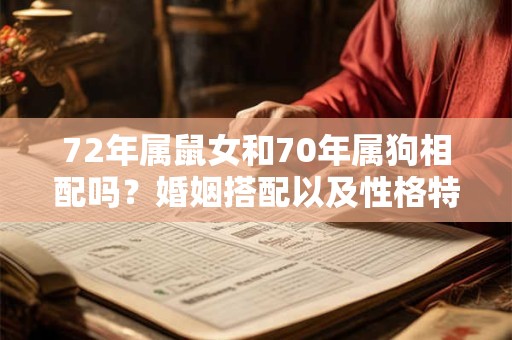 72年属鼠女和70年属狗相配吗？婚姻搭配以及性格特点揭秘