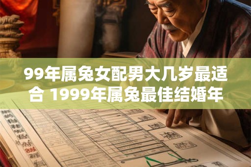 99年属兔女配男大几岁最适合 1999年属兔最佳结婚年