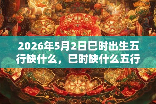 2026年5月2日巳时出生五行缺什么，巳时缺什么五行
