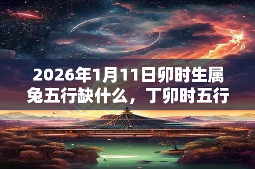 2026年1月11日卯时生属兔五行缺什么，丁卯时五行缺什么