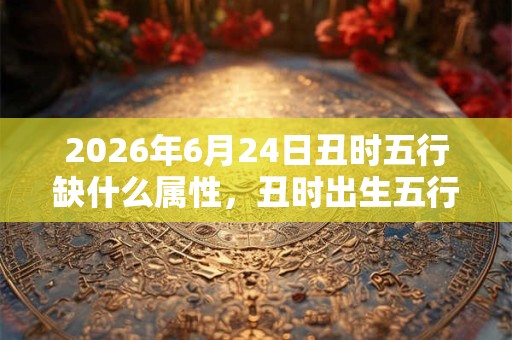 2026年6月24日丑时五行缺什么属性，丑时出生五行缺什么