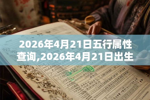 2026年4月21日五行属性查询,2026年4月21日出生五行属什么