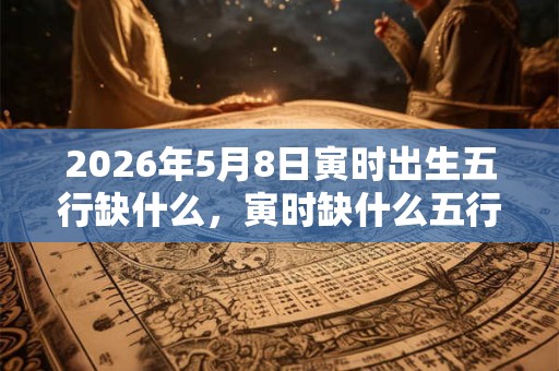 2026年5月8日寅时出生五行缺什么，寅时缺什么五行