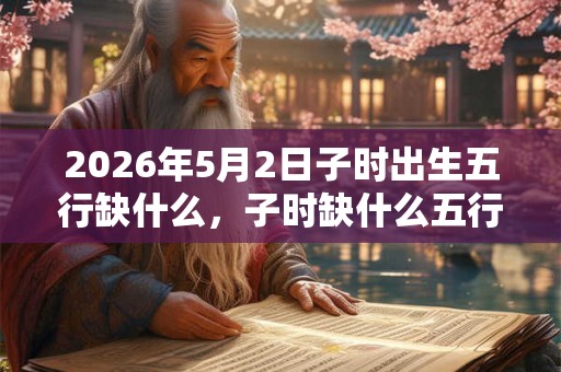 2026年5月2日子时出生五行缺什么，子时缺什么五行