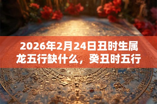 2026年2月24日丑时生属龙五行缺什么，癸丑时五行缺什么