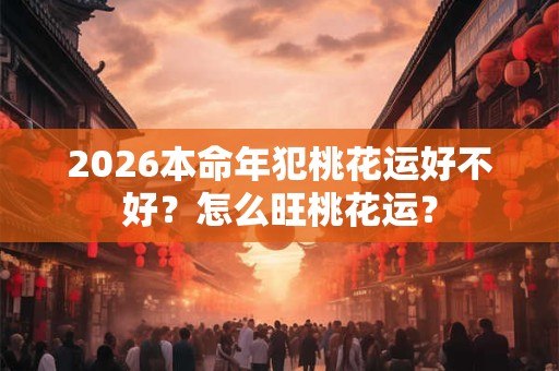 2026本命年犯桃花运好不好？怎么旺桃花运？