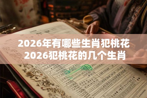 2026年有哪些生肖犯桃花 2026犯桃花的几个生肖