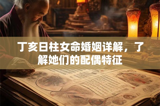 丁亥日柱女命婚姻详解,了解她们的配偶特征 丁亥日柱女命婚姻详解,了解她们的配偶特征
