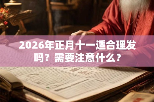 2026年正月十一适合理发吗？需要注意什么？