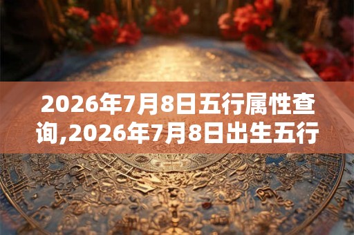 2026年7月8日五行属性查询,2026年7月8日出生五行属什么