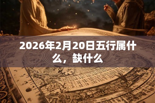 2026年2月20日五行属什么，缺什么