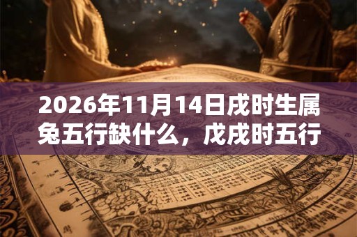 2026年11月14日戌时生属兔五行缺什么，戊戌时五行缺什么
